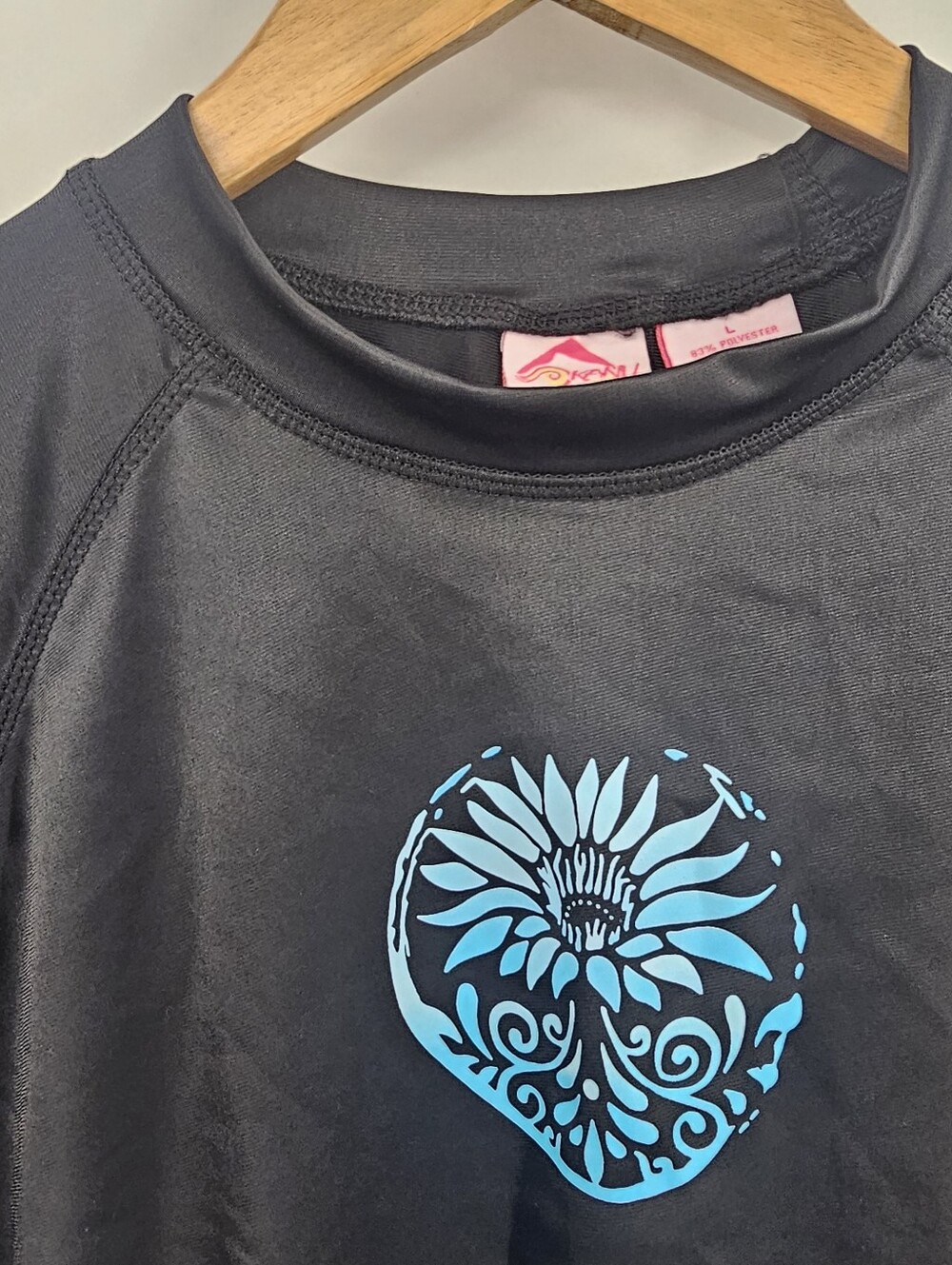 Kanu Surf Black Rash Guard Size Large - Picture 6 of 8